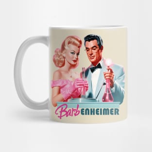 Barbie x Oppenheimer | Barbenheimer retro Mug